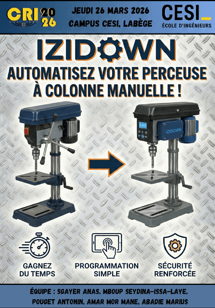 Affiche A1 IZIDOWN