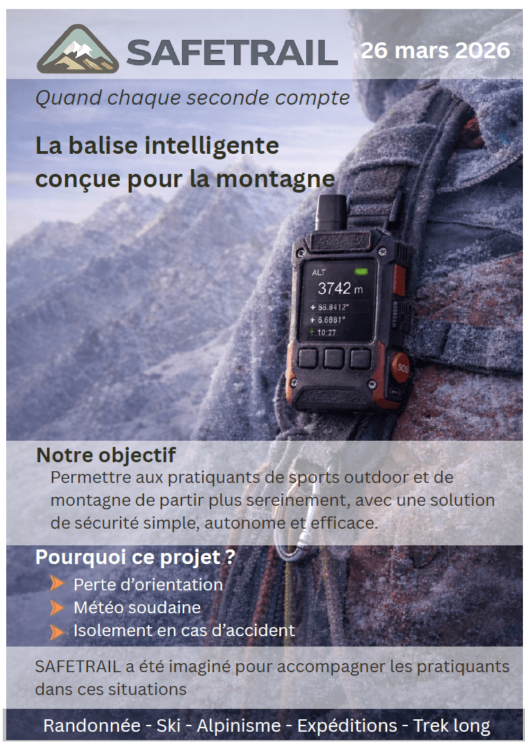 Affiche A1 SafeTrail